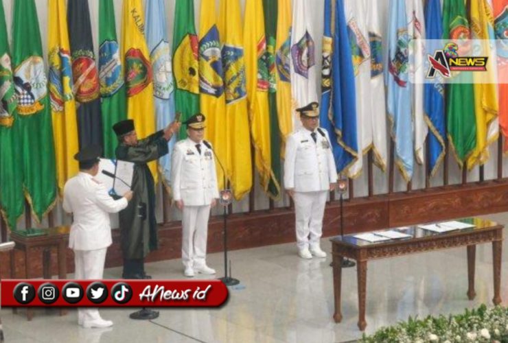 (Foto: Mendagri, Tito Karnavian saat melantik Pj Gubernur Kaltim, Akmal Malik/Ist)