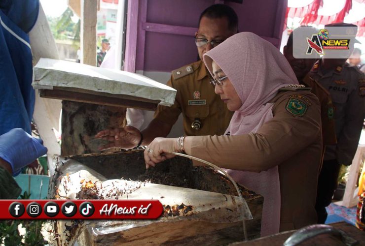 Manfaatkan Kekayaan Alam: Madu Kelulut Jadi Sumber PAK Baru di Biatan Ilir