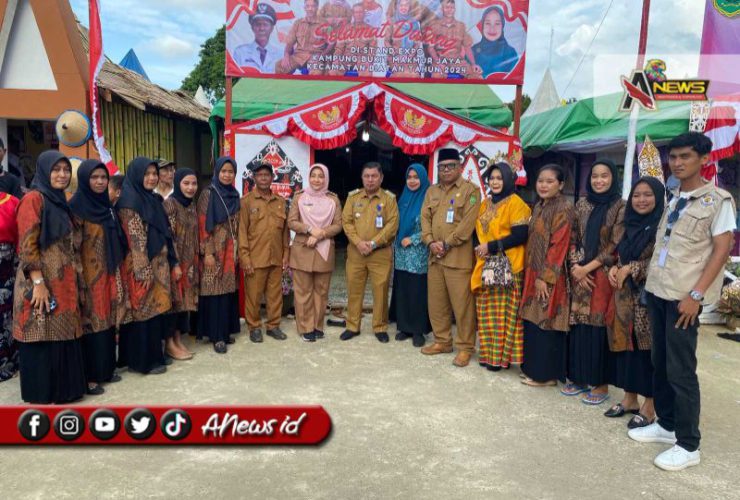 Buka Expo HUT ke-79 RI di Kecamatan Biatan. Bupati Pesan Tampilkan Potensi Maksimal