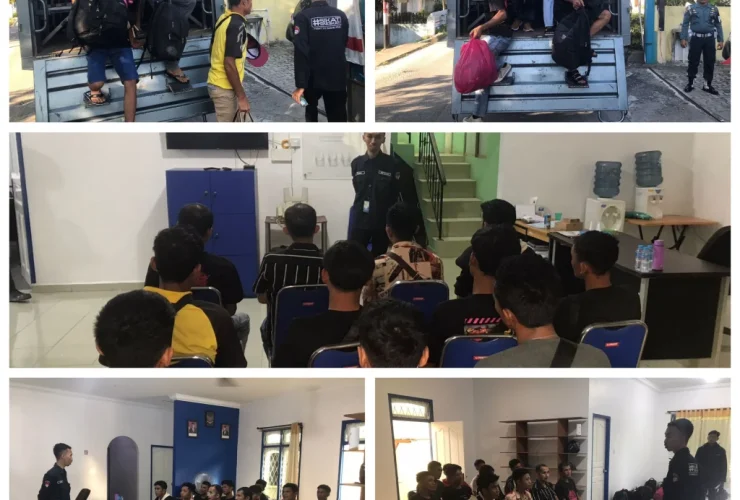TNI AL Berhasil Amankan 11 PMI Non Prosedural Di Pesisir Pantai Kakeng