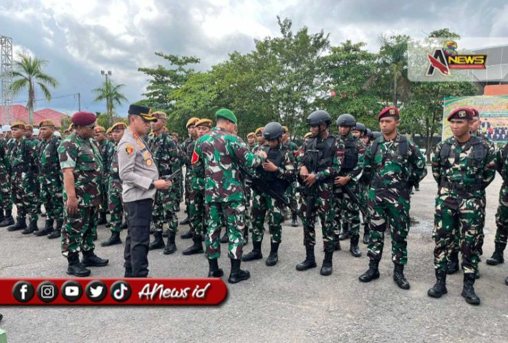 Apel Gladi untuk Pengawalan Presiden Jokowi di Berau