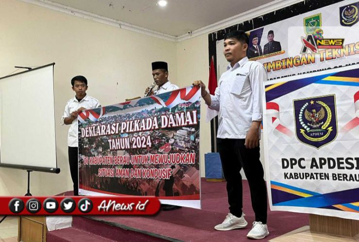 APDESI Berau Deklarasikan Pilkada Damai 2024