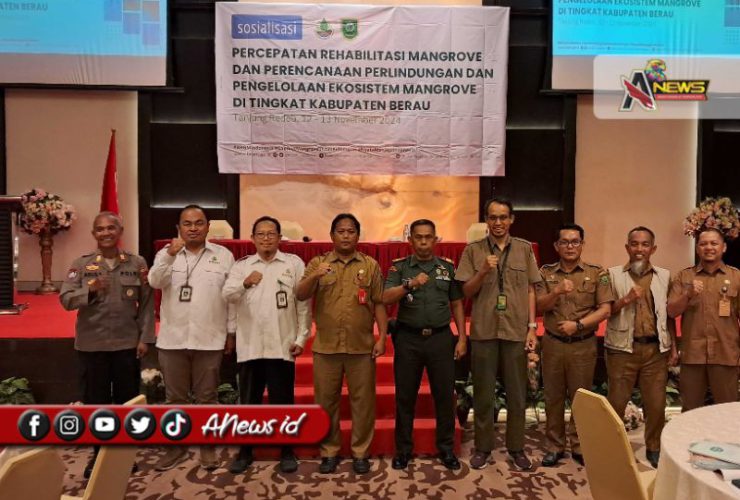 Mangrove di Berau Dapat Program Rehabilitasi Gratis