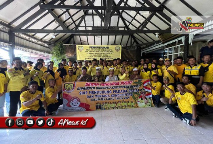 DPC Banuanta Bersatu Kukuhkan Kepengurusan dan Serukan Deklarasi Pilkada Damai 2024