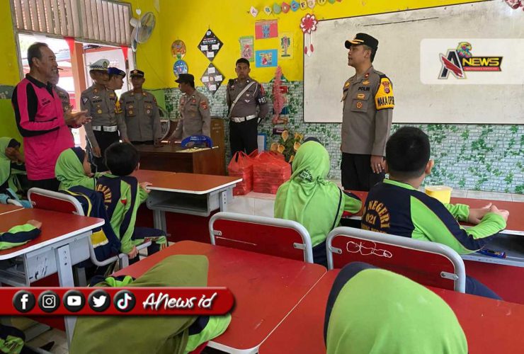 Polres Berau Beri Nutrisi Sehat bagi 350 Pelajar SD di Berau