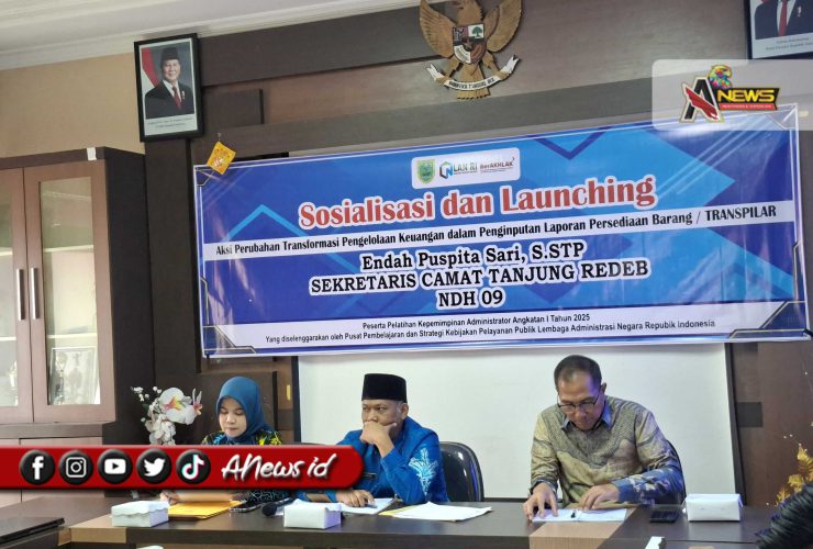 Kecamatan Tanjung Redeb Luncurkan Inovasi Transpilar, Dorong Percepatan Pelaporan dan Transparansi Pengelolaan Aset